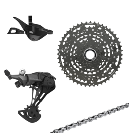 Shimano Shimano Cues 10 Speed Drivetrain Kit (Rear Derailleur, Shifter, Cassette, & Chain)