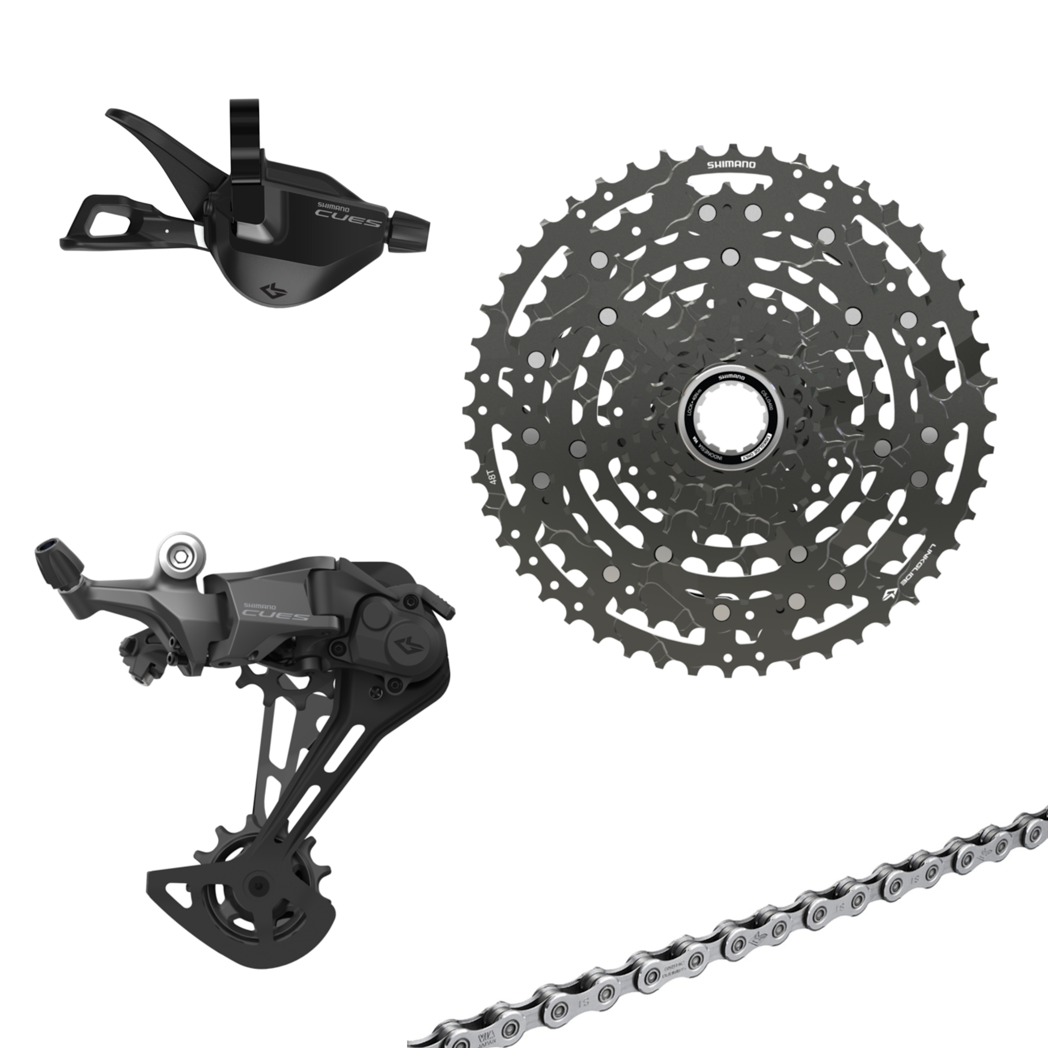 Shimano Cues 10 Speed Drivetrain Kit - Two Hoosiers Cyclery | Bike