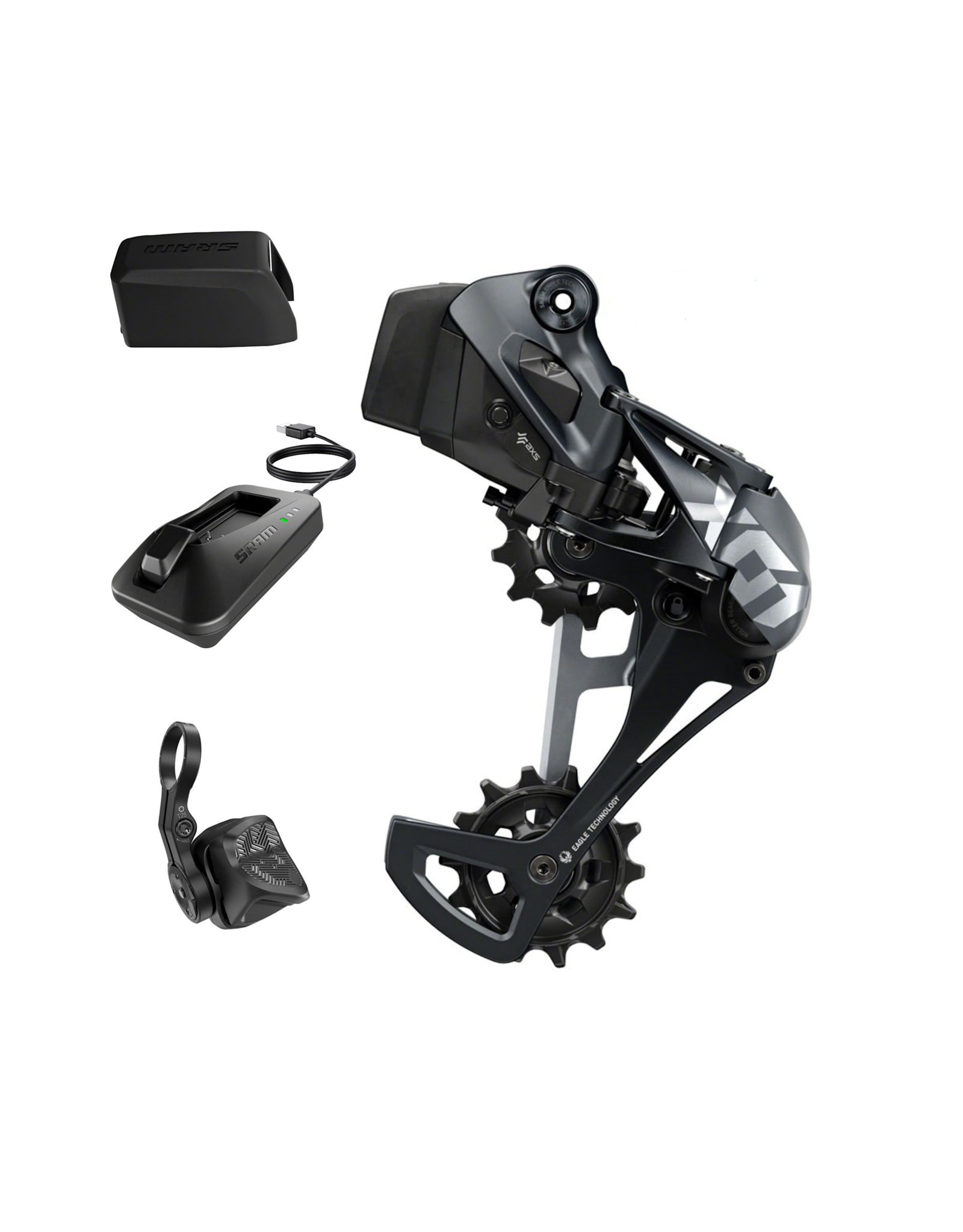 SRAM SRAM X01 Eagle AXS Upgrade Kit (Rear derailleur, SRAM AXS POD Rocker, Battery, Charger/Cord)