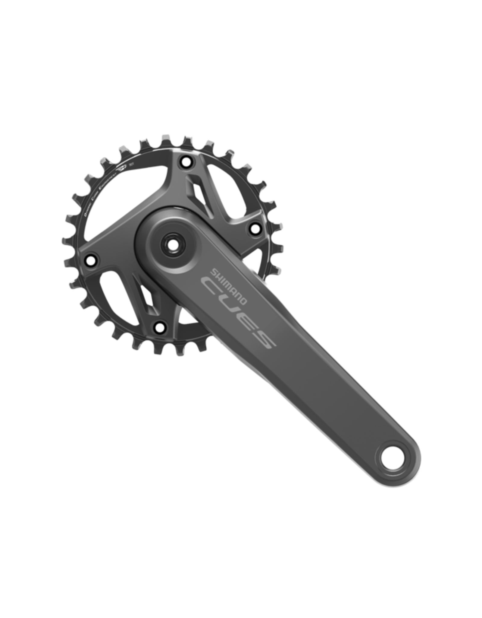Shimano Shimano Cues Cranket FC-U6000-1 for 9/10/11-Speed, 2-PCS FC, 170MM, 30T W/O CG, W/O BB
