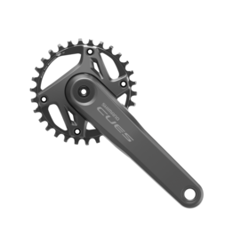 Shimano Shimano Cues Cranket FC-U6000-1 for 9/10/11-Speed, 2-PCS FC, 170MM, 30T W/O CG, W/O BB