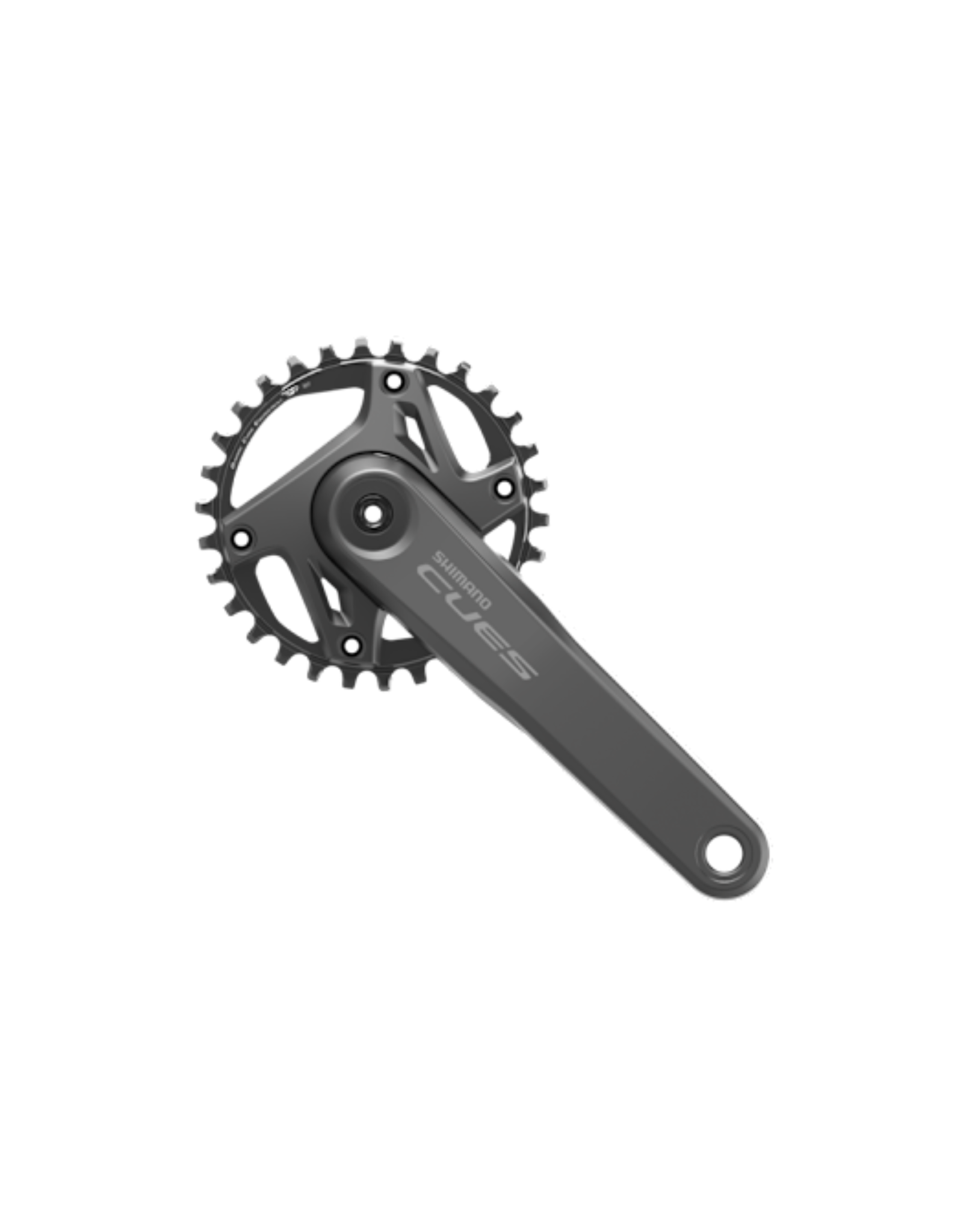 Shimano Shimano Cues Cranket FC-U6000-1 for 9/10/11-Speed, 2-PCS FC, 170MM, 30T W/O CG, W/O BB