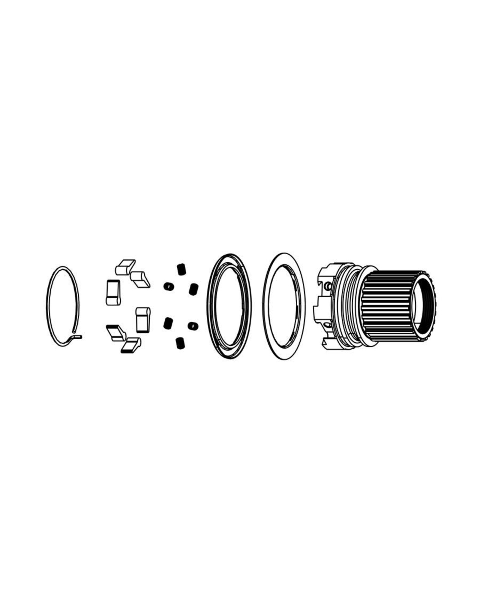 Zipp Zipp, ZM2 SL, ZR1 Freehub Body, Shimano Micro Spline, 12
