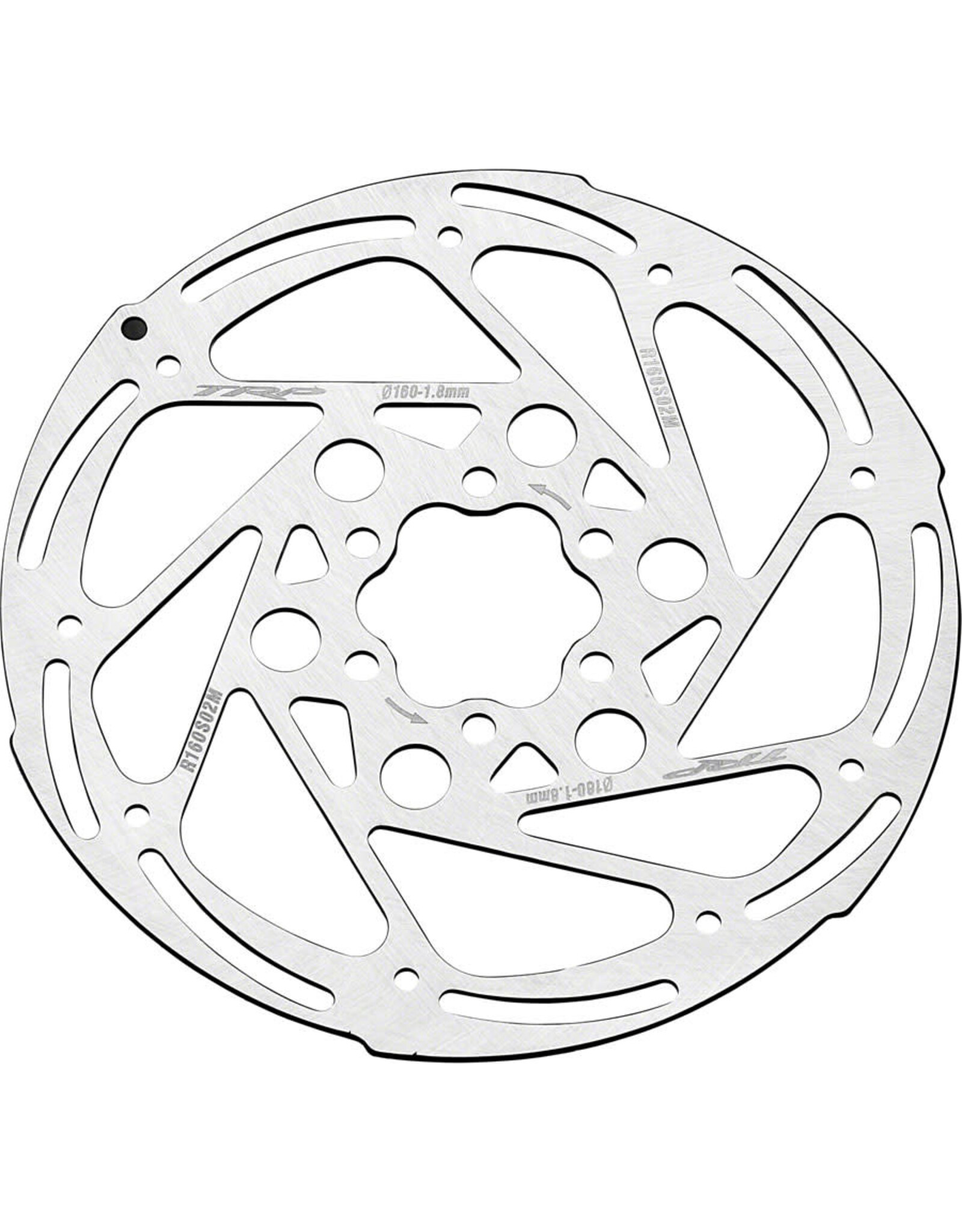 TRP TRP RS02 Disc Rotor - 6-Bolt, 1.8mm, Silver,