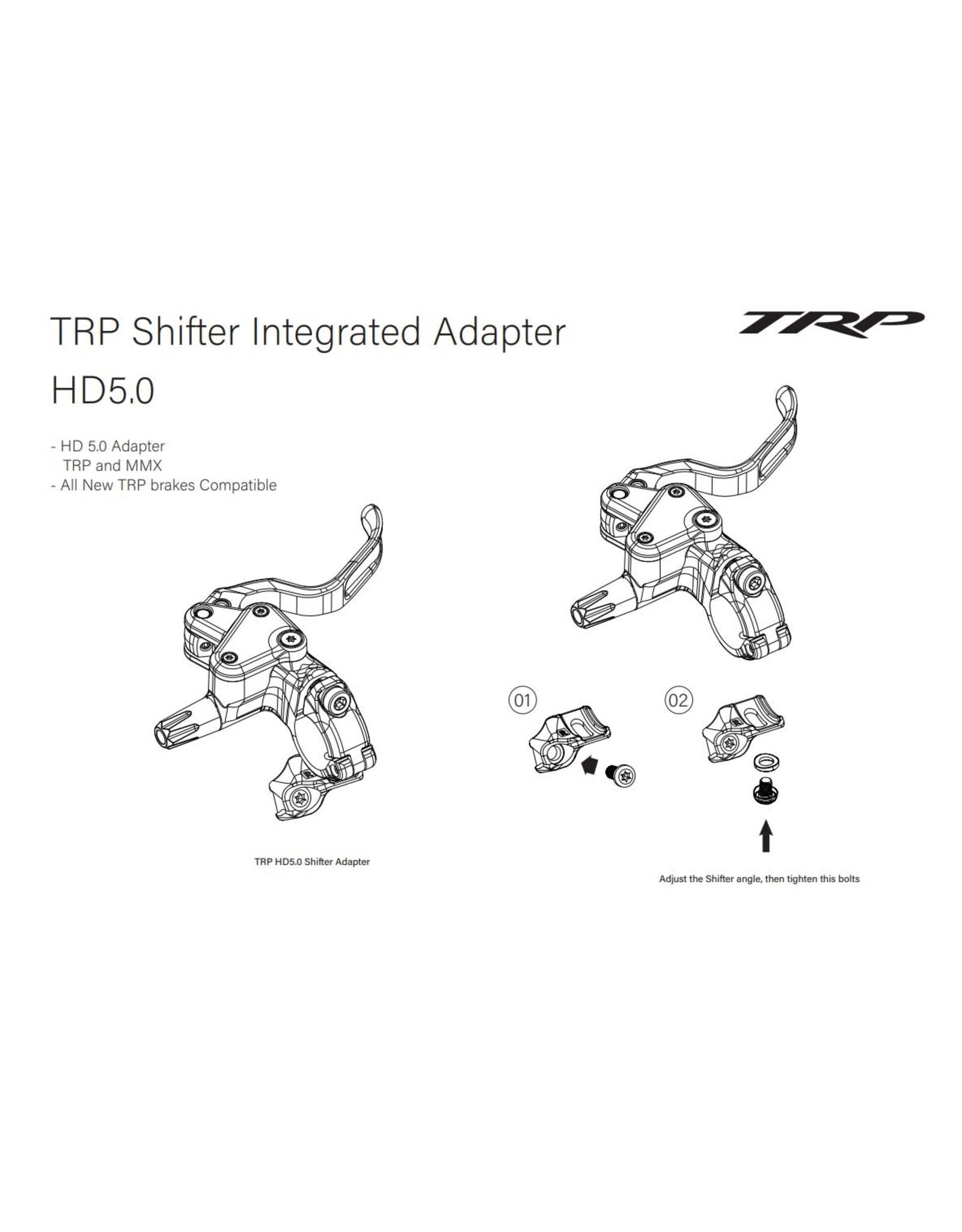 TRP TRP EVO PRO & EVO X Shifter/ Dropper Post Adapters -