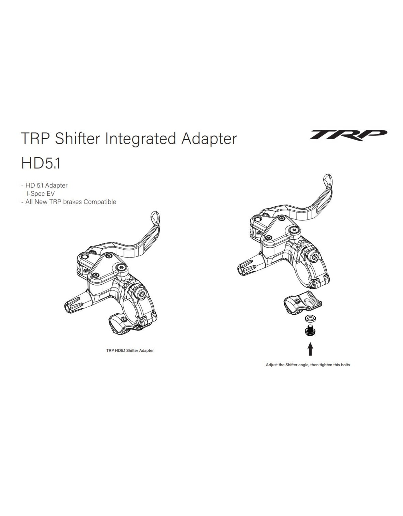 TRP TRP EVO PRO & EVO X Shifter/ Dropper Post Adapters -