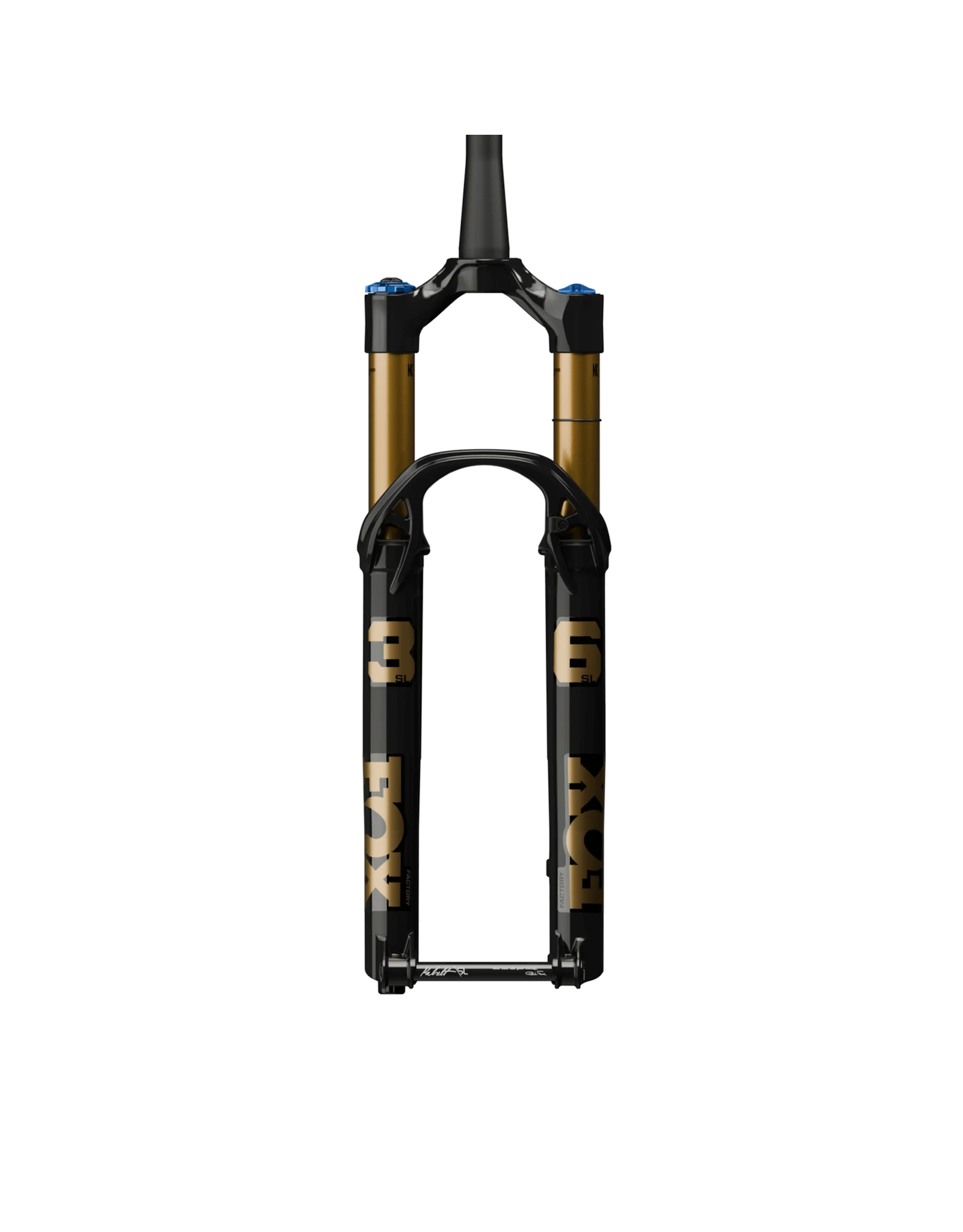 2026 Fox 36 SL Factory - Grip X - 140mm - Shiny Black - Two