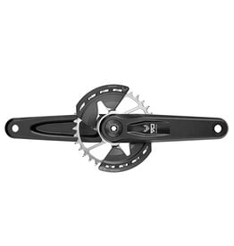 SRAM SRAM Crankset Eagle 90 Q174 CL55 DUB MTB Wide 165mm Black 2-guards 32t Steel T-Type