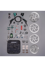 SRAM SRAM Maven Ultimate Teal Splatter Expert Brakes Kit