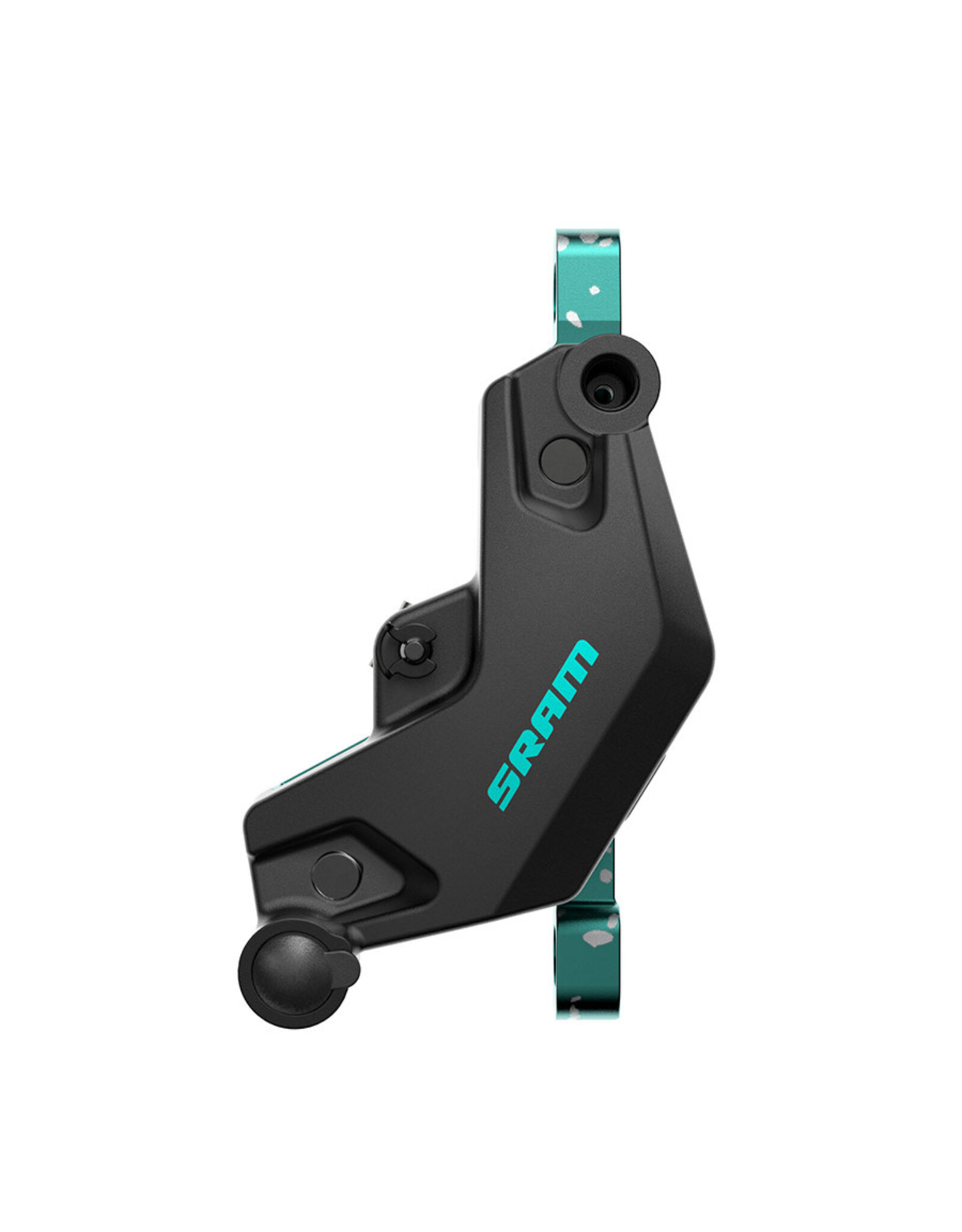 SRAM SRAM, Motive Ultimate Expert Kit, MTB Hydraulic Disc Brake, Pair, Post mount, Teal Splatter, A1