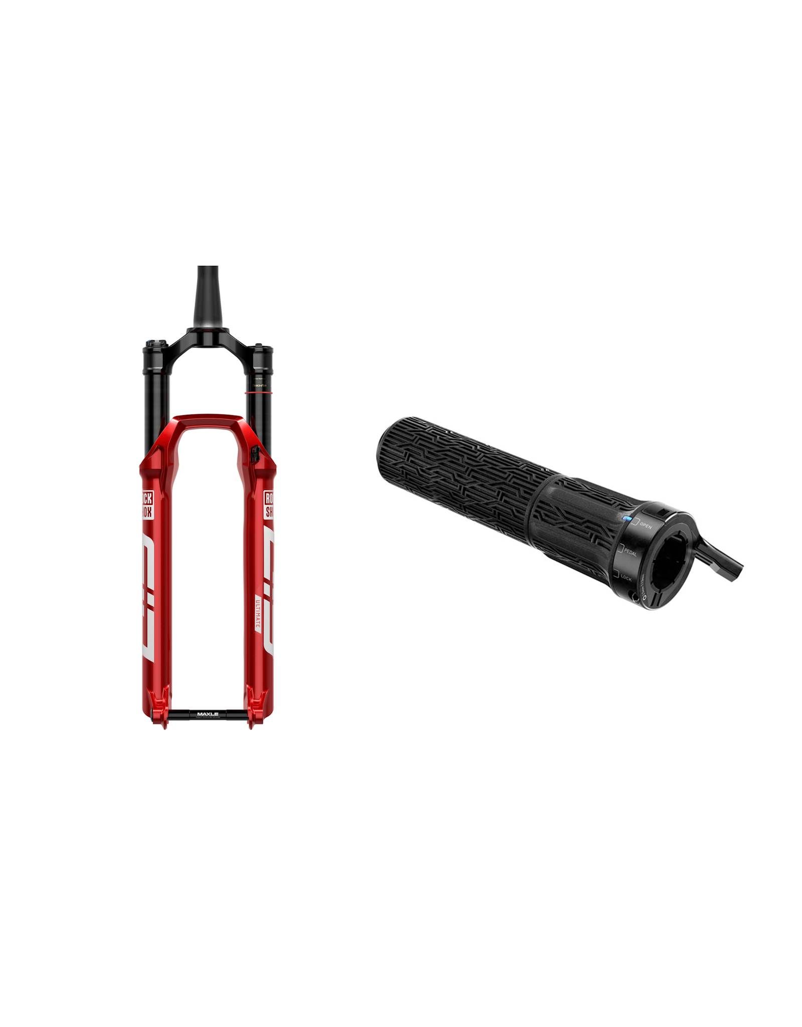 RockShox RockShox, SID Ultimate 3P with Remote D1, Red, Suspension Fork, 29'', DebonAir, 120mm, 1-1/8''-1.5'', 15x110mm TA, Rake: 44mm