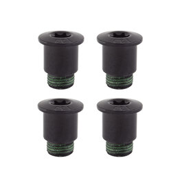 SRAM SRAM CHAINRING BOLT KIT 4 D1 STL BLACK M8X4.75X8.75