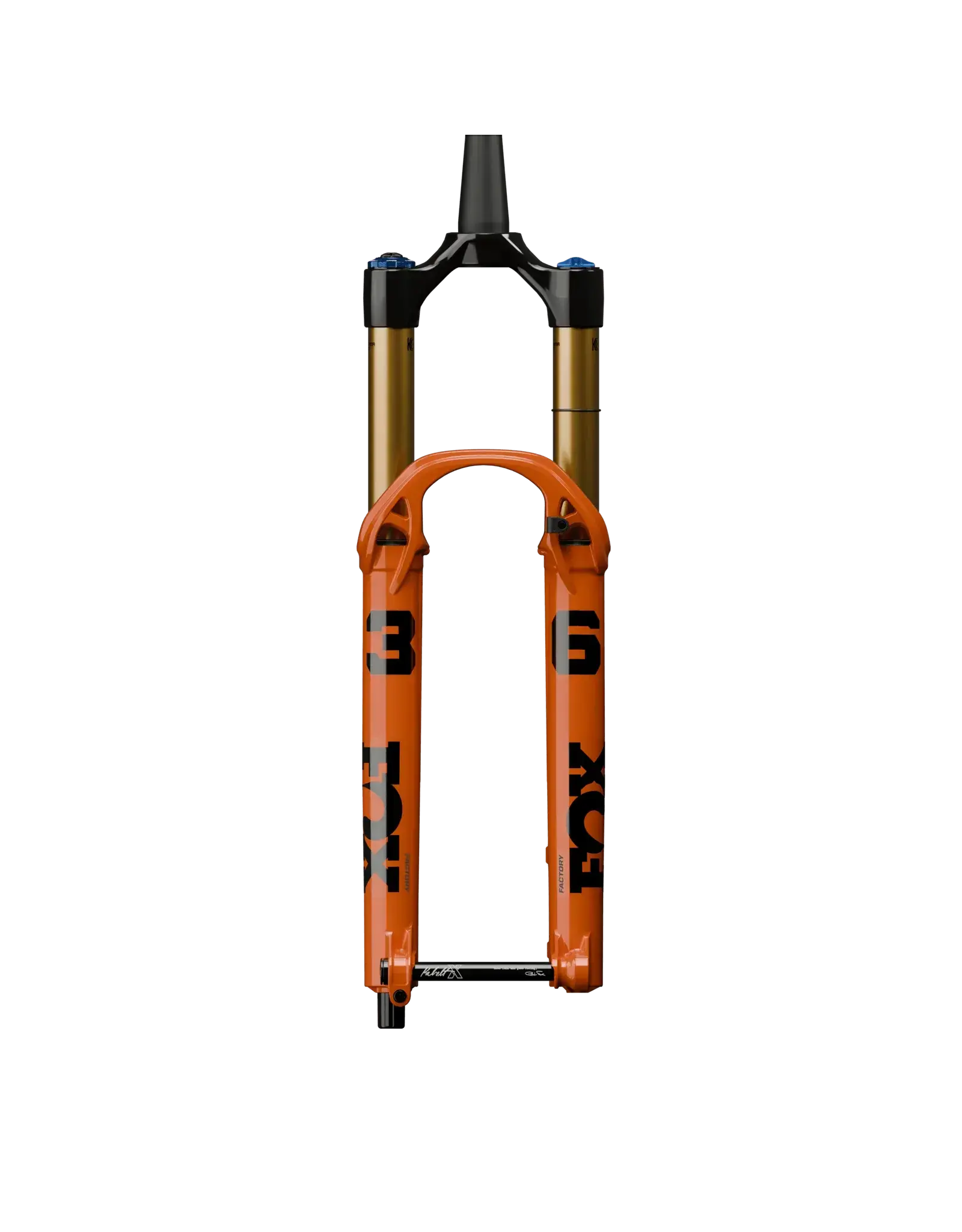 FOX 2026 Fox 36 Factory - Grip X2 - 160mm - Shiny Orange