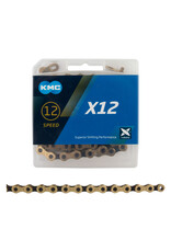 KMC KMC X12 12 speed chain -  Gold / Black 126L