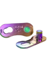 SRAM SRAM RED PowerLock Flattop Chain Connector Link - 12/13-speed (Road Only), Rainbow, D1, SOLD EA