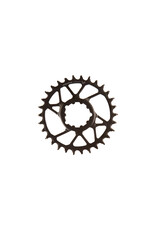 SRAM SRAM Eagle 70 T-Type Direct Mount 3-Bolt Chainring, Steel, Black
