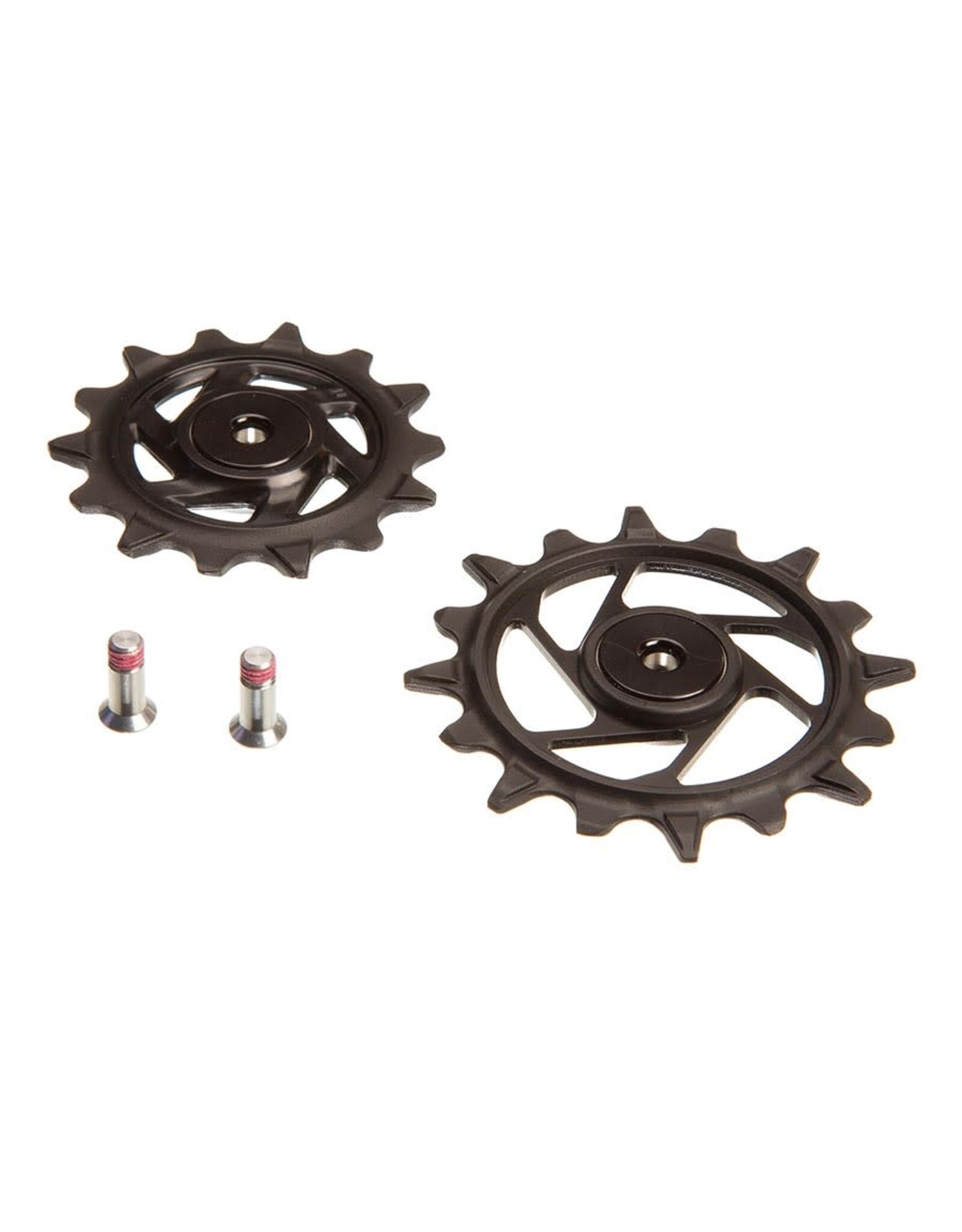 SRAM SRAM Rear Derailleur Pulley Kit XX T-Type Eagle AXS (Includes 14t Upper, 16t Lower, & 2 Aluminum Pulley Screws)