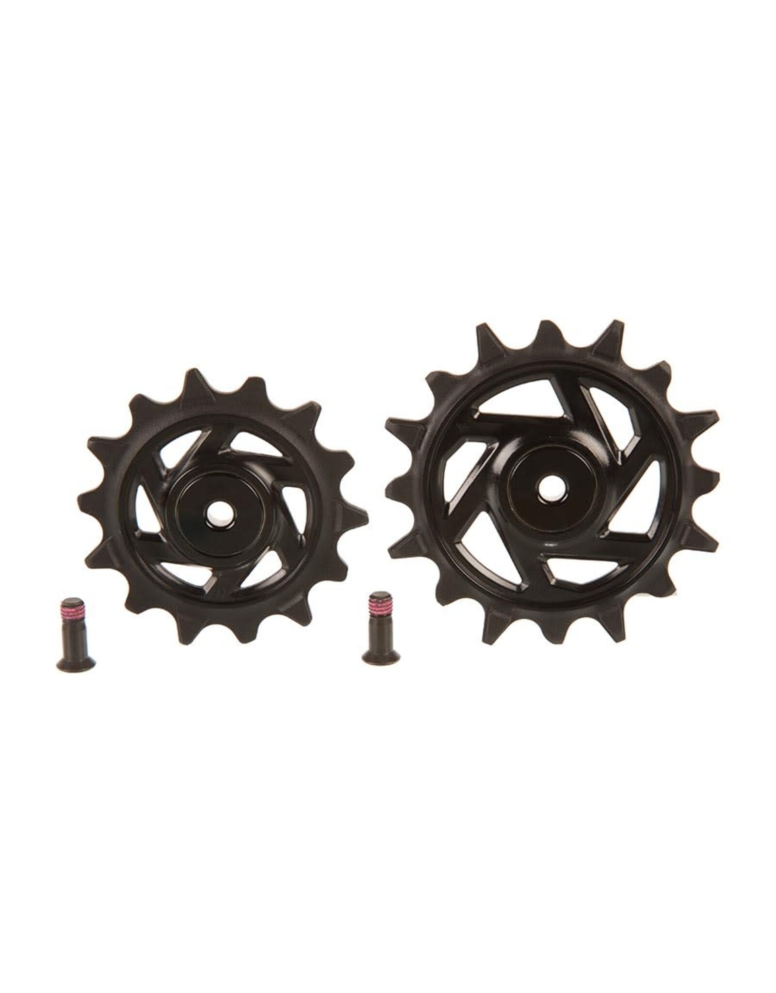 SRAM SRAM Rear Derailleur Pulley Kit X0 T-Type Eagle AXS (Includes 14T Upper And 16T Spider Pulley, 2 Stainless Steel Pulley Screws)