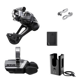 Shimano Shimano XTR M9250 Di2 Wireless Upgrade Kit - Includes M9250-SGS Rear Derailleur, M9250-R  Shifter, Battery, Charger, Quick Link