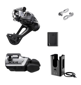 Shimano Shimano XTR M9250 Di2 Wireless Upgrade Kit - IR-Spec - Includes M9250-SGS Rear Derailleur, ISWM9250IRA  Shifter, Battery, Charger, Quick Link