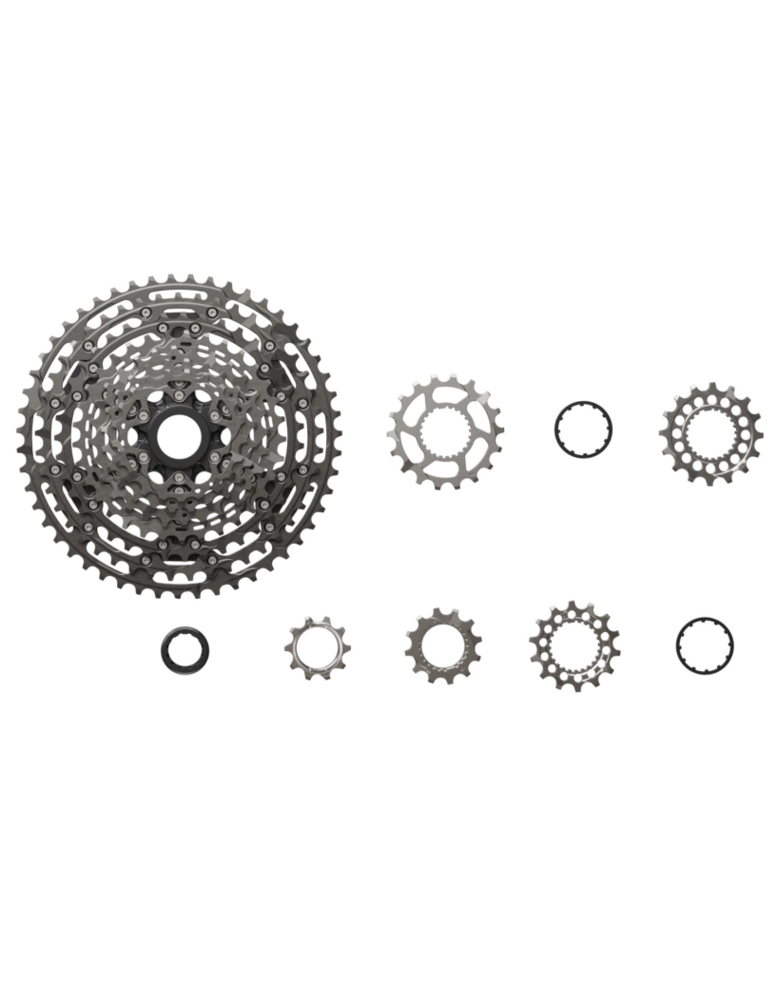 Shimano Shimano XTR CS-M9200-12 Cassette - 12-Speed, 10-51t, Hyperglide+, Micro Spline, Gray