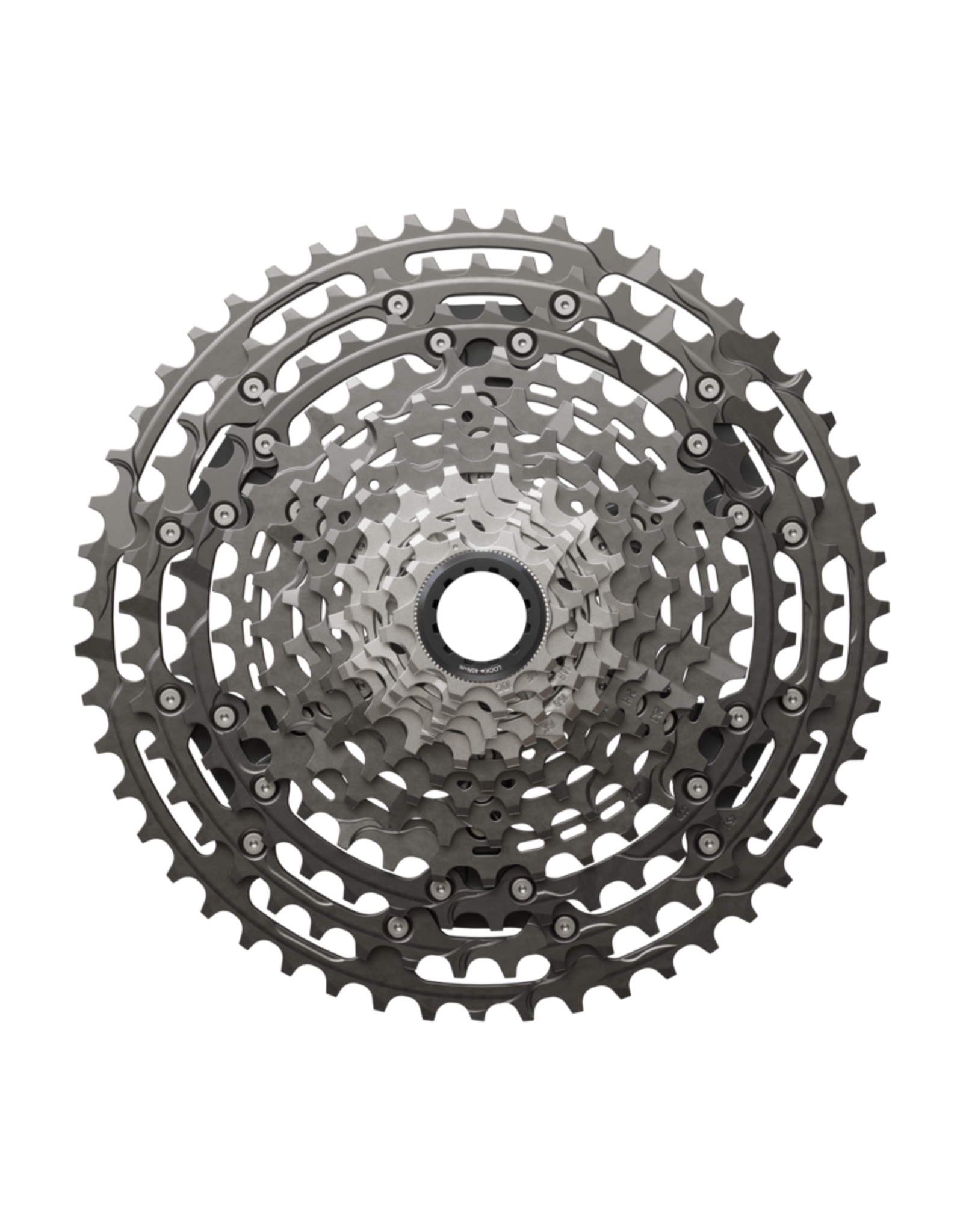 Shimano Shimano XTR CS-M9200-12 Cassette - 12-Speed, 10-51t, Hyperglide+, Micro Spline, Gray