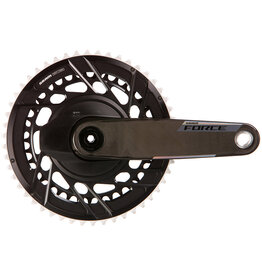 SRAM SRAM, Force 2x Powermeter E1, Power Meter Crankset, 12-Speed, Dub, Black, Road