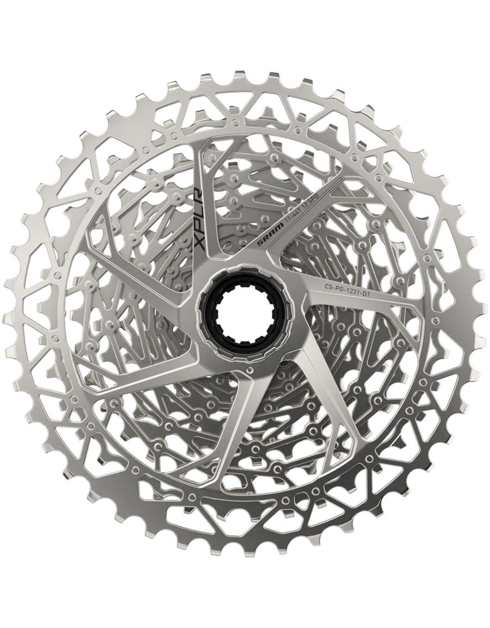 SRAM SRAM XPLR PG-1231 Cassette - 12-Speed, 11-44t, Silver, D1 (HG11)