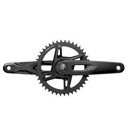 SRAM SRAM, Rival 1x XPLR Powermeter E1, Crankset, Speed: 12/13, 42t, DUB Wide, Black, Road