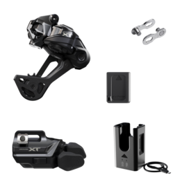 Shimano Shimano DEORE XT M8250 Di2 Drivetrain Upgrade Kit, IR-Spec, RD-M8250-SGS, SW-M8250-IR, BT-DN320, EC-DN100, SM-CN910-12