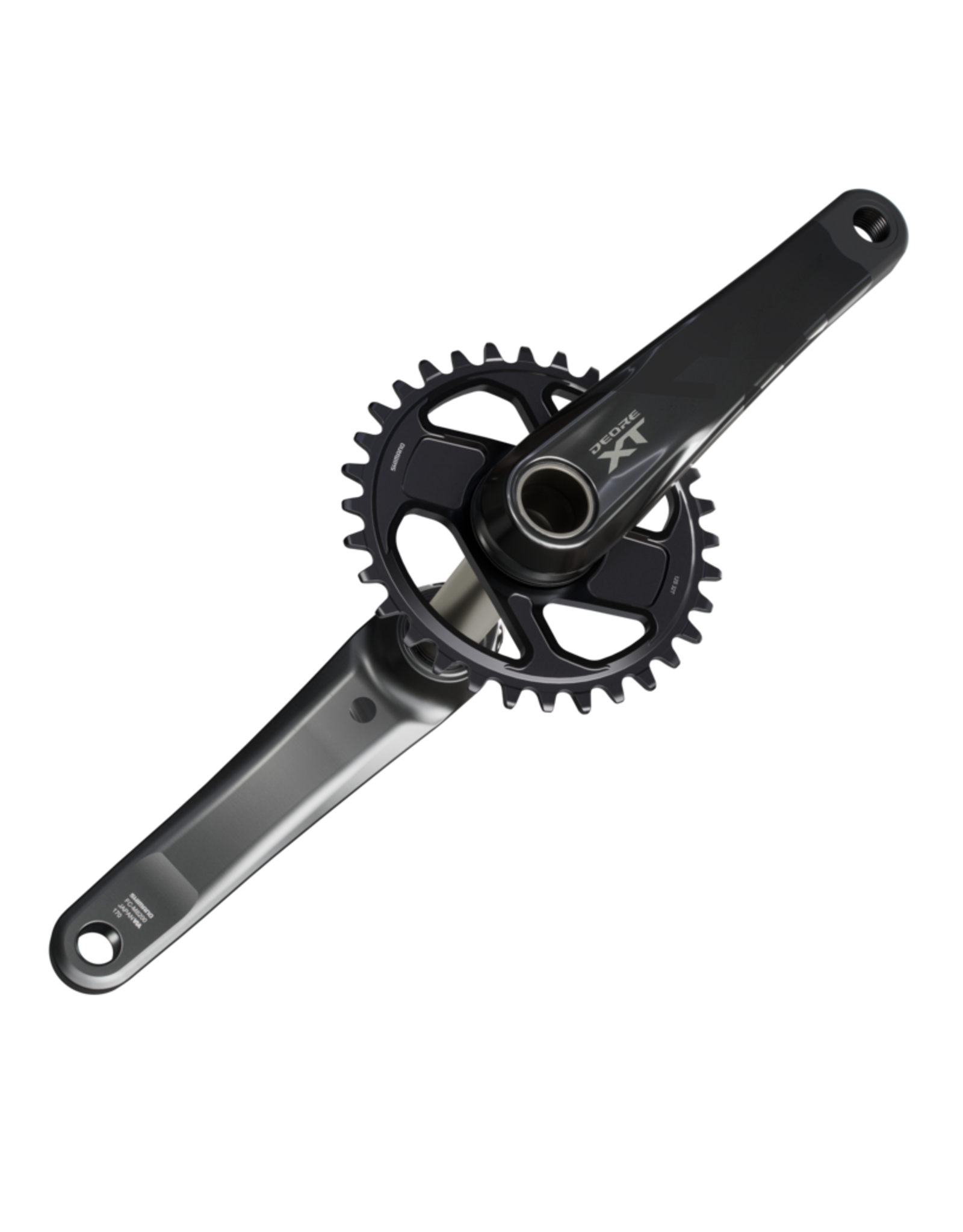 Shimano Shimano FC-M8200 DEORE XT Crankset, FC-M8200, 12 Speed, 165MM, W/O CHAINRING, W/O CG, W/O BB PARTS, FOR CHAIN LINE 55MM