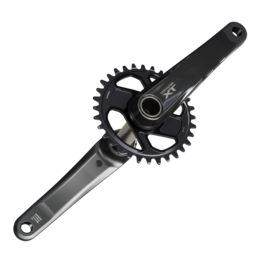 Shimano Shimano DEORE XT Crankset, FC-M8200, 12 Speed, 165MM, W/O CHAINRING, W/O CG, W/O BB PARTS, FOR CHAIN LINE 55MM