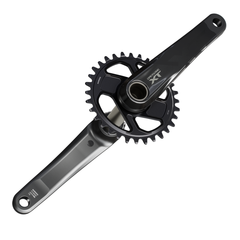 シマノ DEORE XT (crank,BB,RD 12speed) Shimano FC-M8200 DEORE XT Crankset, FC-M8200, 12 Speed, 165MM, W/O