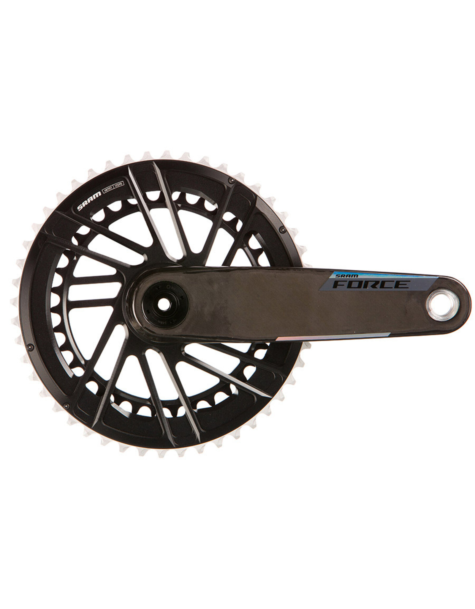 SRAM SRAM, Force 2x E1, Crankset, Speed: 12, DUB, Road, Spindle: 28.99mm, Black