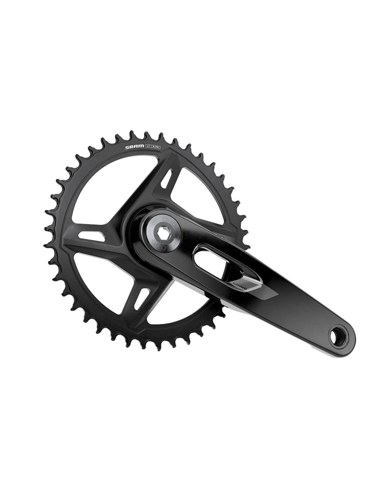 SRAM SRAM, Rival 1x XPLR E1, Crankset, Speed: 12/13, Spindle: 28.99mm, 42, DUB, Black, Road,