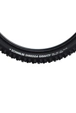 Schwalbe Schwalbe, Shredda Front, Mountain Tire, 29"x2.50, Folding, Tubeless Ready, Addix Ultra Soft, Gravity Pro - Radial, 67TPI, Black