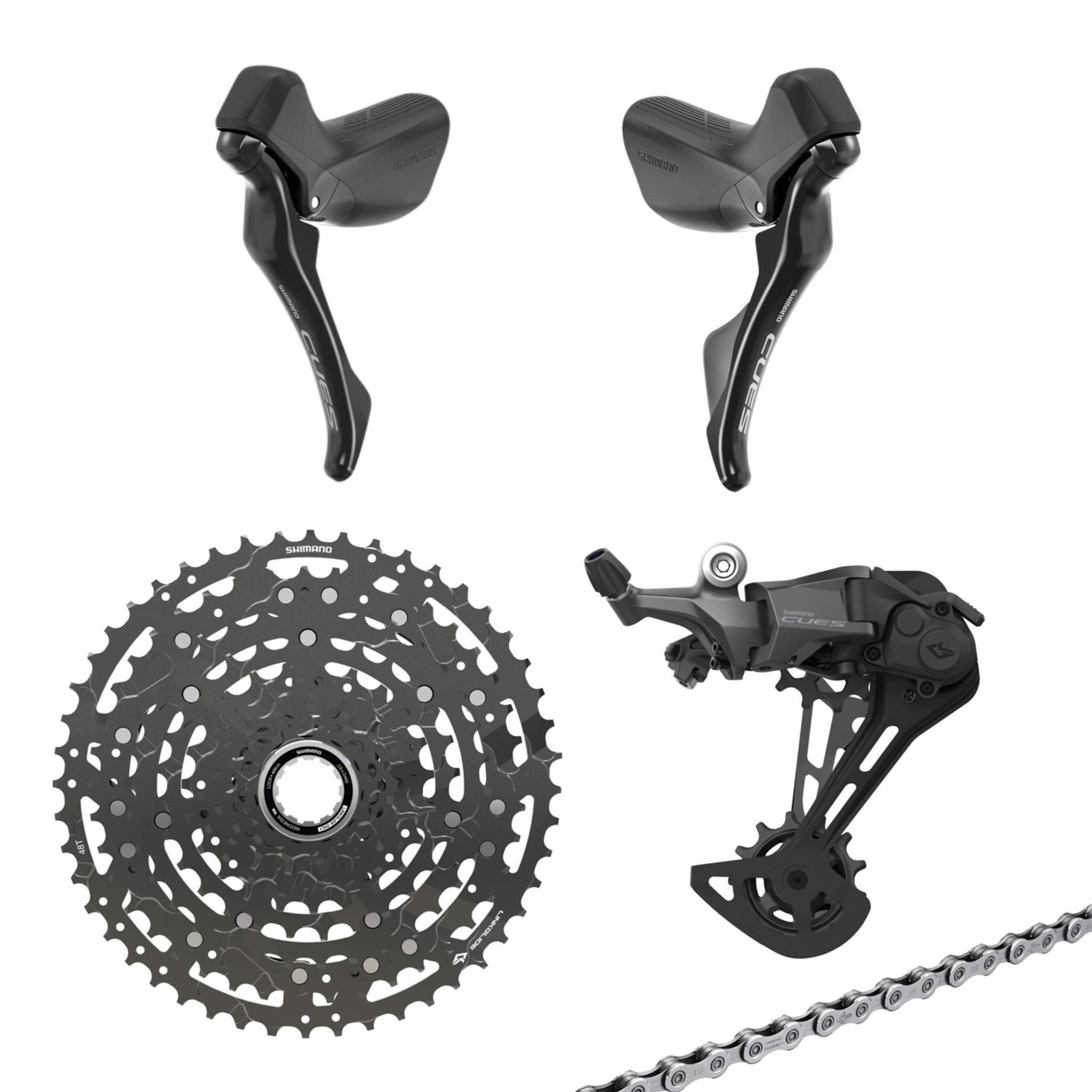 Shimano Cues 10 Speed Drivetrain Kit 48t w/ Mechanical Brake