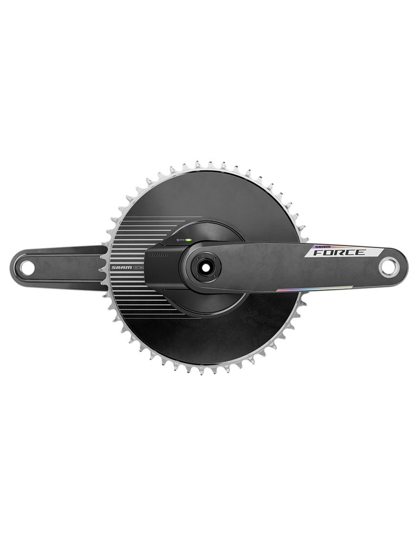 SRAM SRAM Force 1 AXS Power Meter Crankset - 12-Speed, 50t Aero PM Chainring, 8-Bolt Direct Mount, DUB Spindle, Carbon, E1