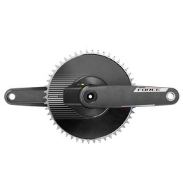 SRAM SRAM Force 1 AXS Power Meter Crankset - 12-Speed, 50t Aero PM Chainring, 8-Bolt Direct Mount, DUB Spindle, Carbon, E1