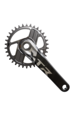 Shimano Shimano XTR FC-9220 Enduro Crankset - 165mm, 12-Speed, 1x, Direct Mount, Hollowtech II Hollow-Forged Crankarms, Black/Silver, No Chainring