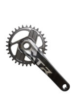 Shimano Shimano XTR FC-9200 XC Crankset without Chainring - 165mm, 12-Speed, 1x, Direct Mount, Hollowtech II Hollow-Forged Crankarms, Black/Silver