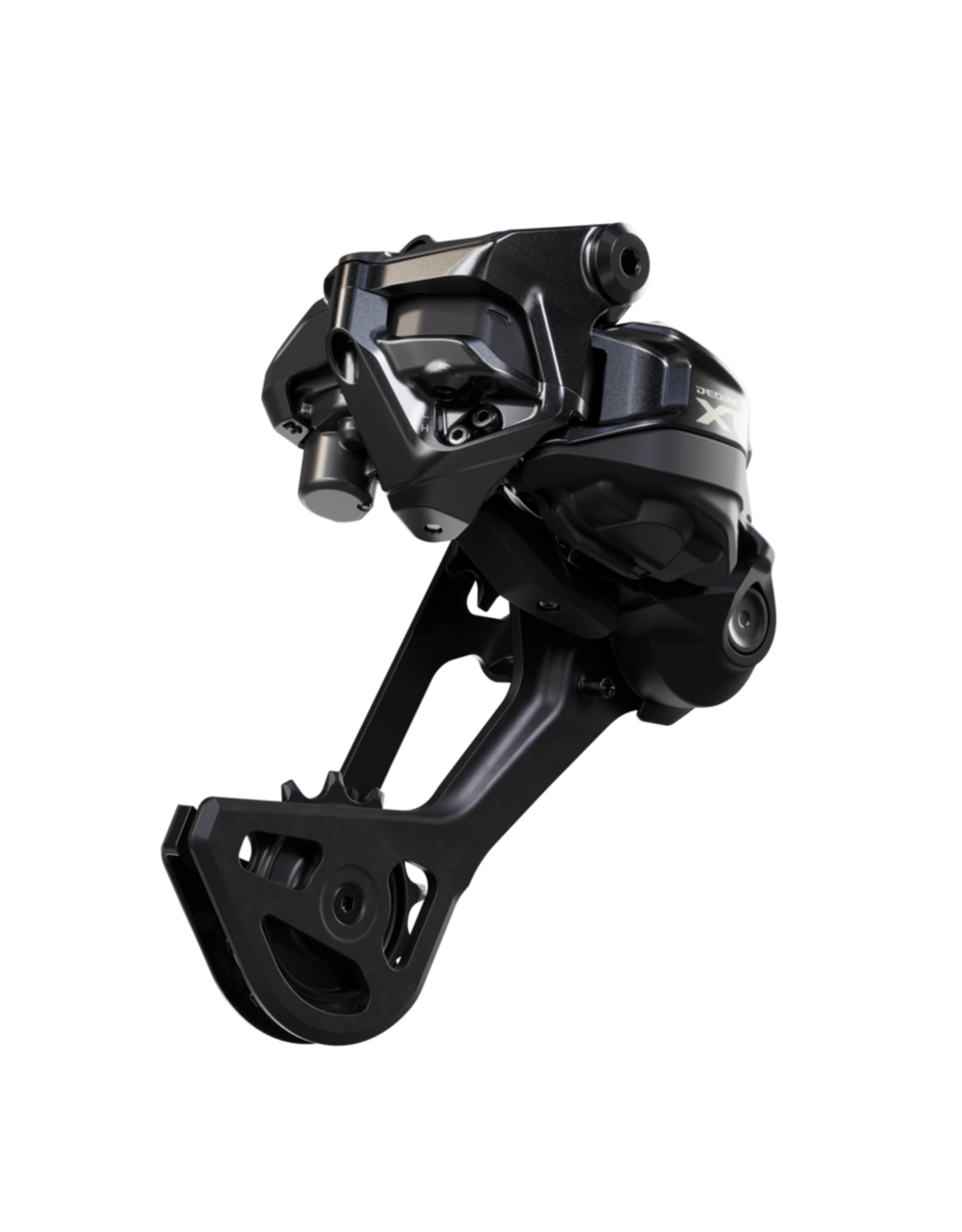 Shimano Shimano Deore XT RD-M8250-SGS Di2 Wireless Rear Derailleur - 12-Speed, Long Cage, Shadow ES, Black/Gray