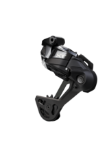 Shimano Shimano Deore XT RD-M8250-SGS Di2 Wireless Rear Derailleur - 12-Speed, Long Cage, Shadow ES, Black/Gray