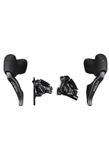 Shimano Shimano GRX Di2 Left Brake Set & Right Shift/Brake Set - BL-RX825 & ST-RX825 with BR-RX820 Calipers - 12-Speed, Flat Mount