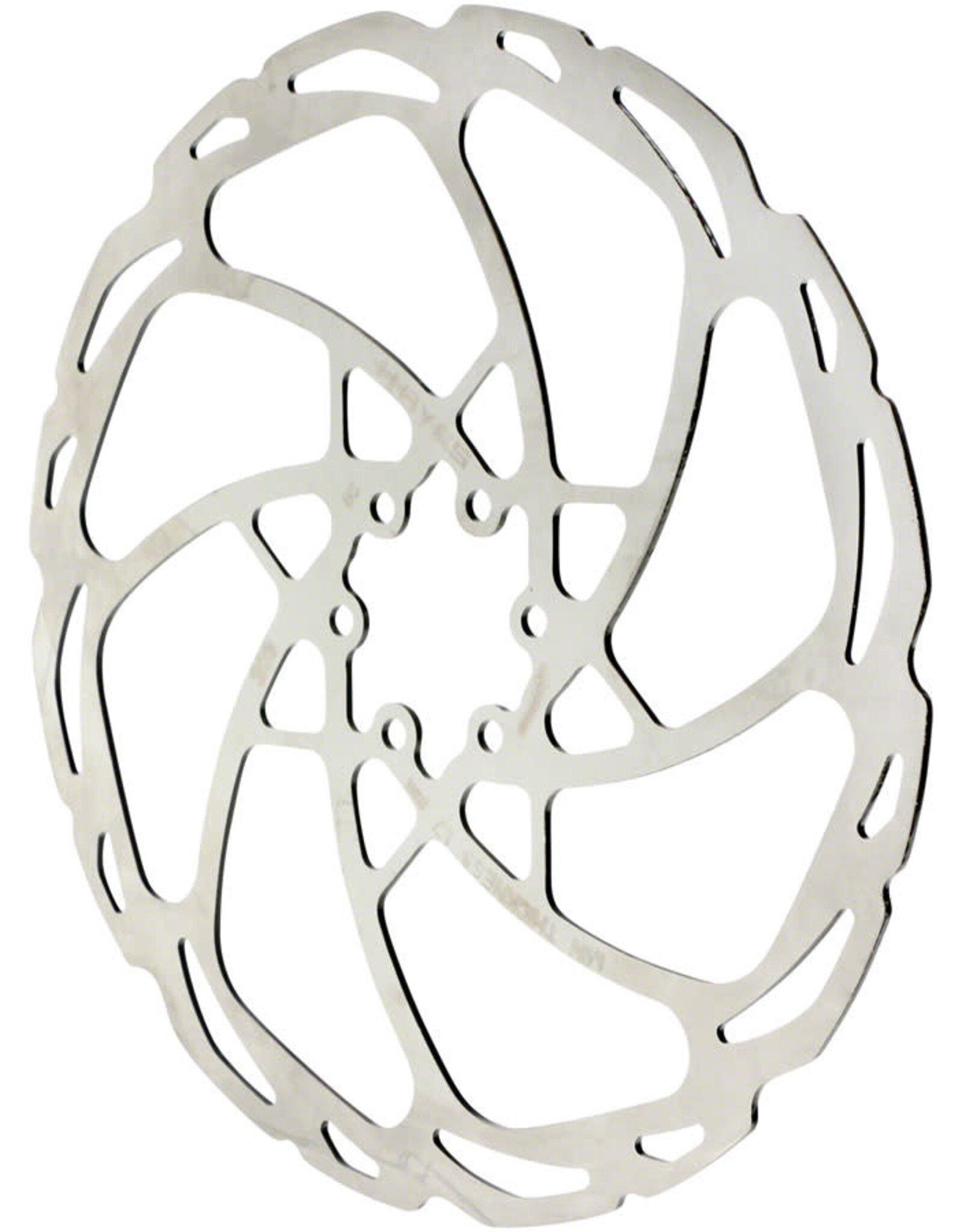 Hayes Hayes D-Series Disc Brake Rotor, 6-Bolt, Silver