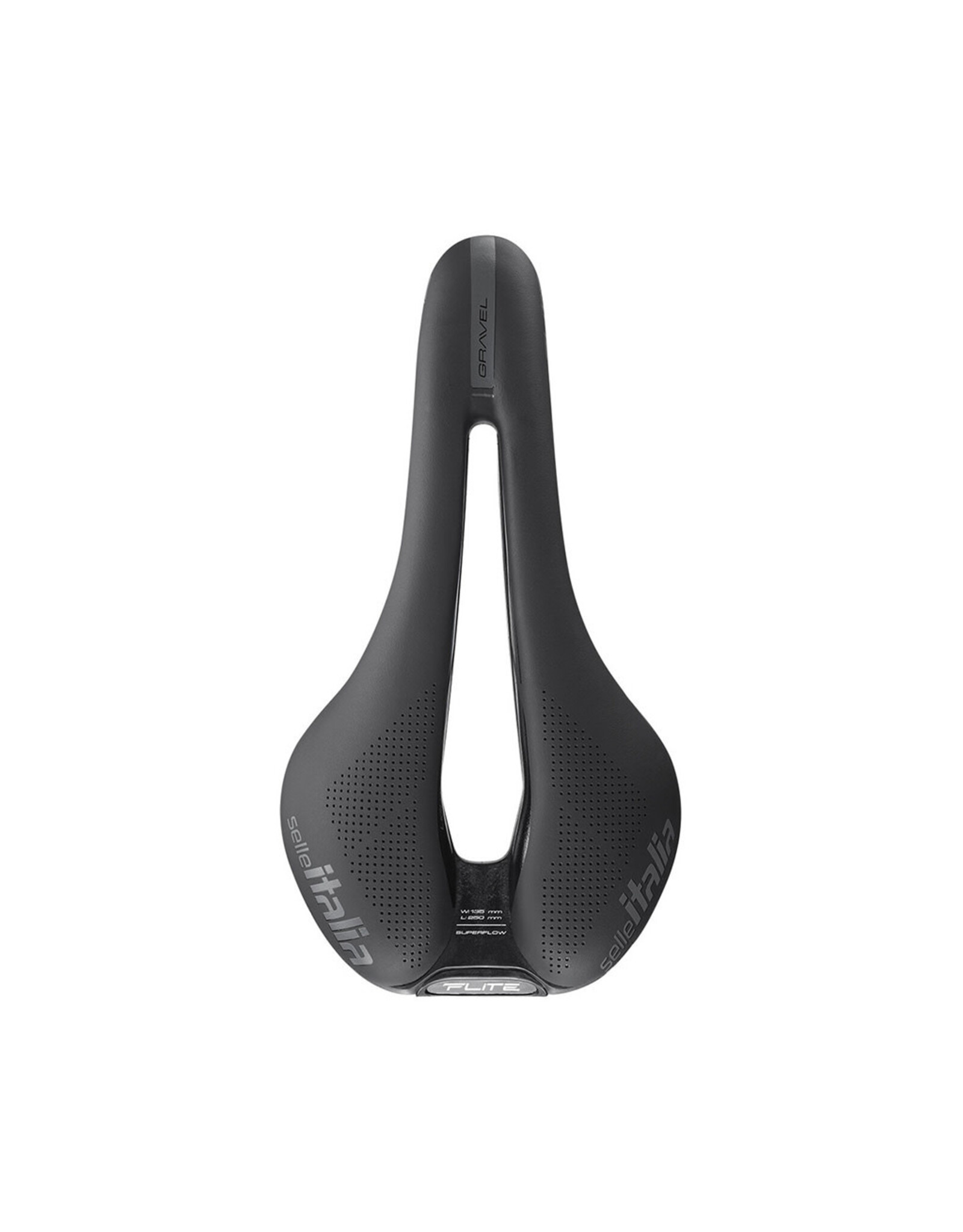 Selle Italia Selle Italia Flite Boost Gravel Superflow Saddle Black,  Men,