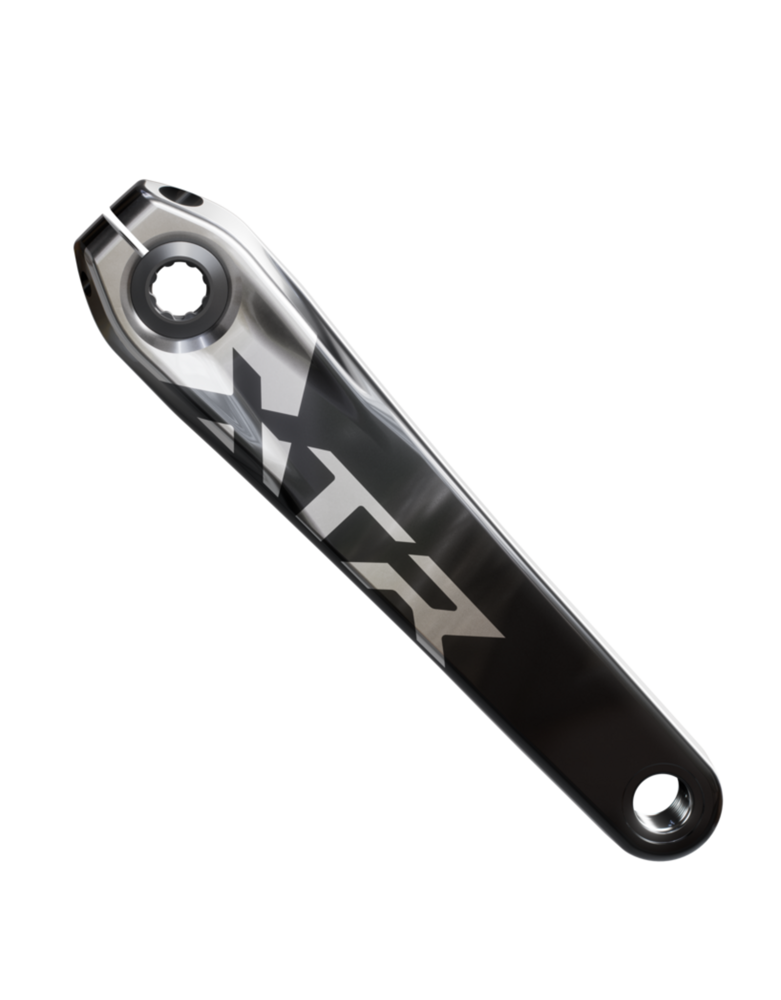 Shimano Shimano XTR FC-9200 XC Crankset - 170mm, 12-Speed, 1x, Direct Mount, Hollowtech II Hollow-Forged Crankarms, Black/Silver (w/o chainring)
