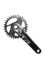 Shimano Shimano XTR FC-9200 XC Crankset - 170mm, 12-Speed, 1x, Direct Mount, Hollowtech II Hollow-Forged Crankarms, Black/Silver (w/o chainring)