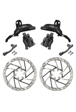 SRAM SRAM Maven Silver Disc Brake Kit, B1 -  Front & Rear (includes 2 Pre-Bleed Hoses, 2 200mm Rotors, 2 MMX Clamps, 2 20P-2 Adapters) B1