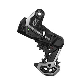 SRAM SRAM XX Downhill T-Type AXS Rear Derailleur - 7-Speed, 24t Max, (Battery Not Included), UDH Hangerless, Aluminum Cage, Black/Silver